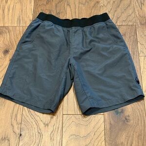 Prana Men’s Gray Athletic Shorts‎ Size Small